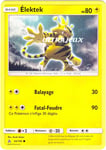 Pokémon - 43/156 - Élektek - Sl5 - Soleil Et Lune - Ultra Prisme - Commune