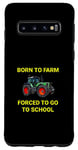 Coque pour Galaxy S10 Agriculteur Tracteur Paysan Agriculture Enfants Cadeaux