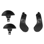 (Black)4pcs Game Controller Back Paddles For PS5 Edge Controller Replacement