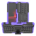 Sony Xperia 1 III Heavy Duty Case Purple