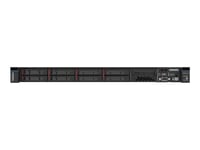 Lenovo Thinksystem Sr630 V3 7D73 - Server - Kan Monteras I Rack 1U - 2-Vägs - 1 X Xeon Silver 4416+ / Upp Till 3.9 Ghz - Ram 32 Gb - Sas - Hot-Swap 2.5" Vik/Vikar - Ingen Hdd - Ast2600 - Inget Os - Skärm: Ingen