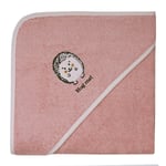 WÖRNER SÜDFROTTIER Handduk med huva igelkott rosa