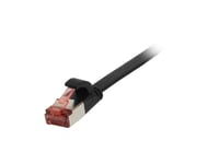 Patchkabel Rj45 Cat6 250Mhz 75M Svart Ftpuftp Tpesuperflex Flat Synergy 21