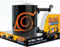 Naruto Shippuden Kunai Konoha 3D Handle Mug