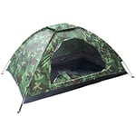 Heritan 1 Personne Portable en Plein Air Camping Tente en Plein Air RandonnéE Camouflage Camping Sieste Tente