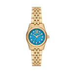 Michael Kors Women's Watch Lexington Three-Hand, Gold-Tone Stainless Steel, MK4813