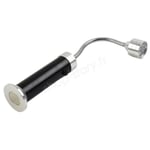 LED-lampa för grill med magnetisk bas, 360 graders vinklingsbar huvud, flexibel hals, 9 vita LEDs för camping utomhus.