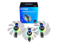 Sapphire Nitro+ - Ventilateur carte vidéo - 87 mm/95 mm - transparent - pour NITRO+ Radeon RX 6700 XT, RX 6800, RX 6800 XT