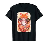 Grumpy Yakuza Cat tattoo Style Japan Gift Raglan Baseball T-Shirt