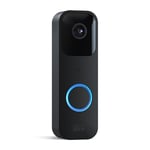 Blink Doorbell- Battery Powered or Wired HD Video Motion Detection Black