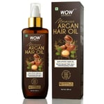 Wow Cold Pressed Moroccan Argan Hair Oil 200ML From India
