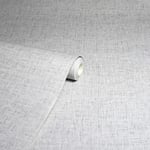 Arthouse Linen Texture PLain Woven Faux Fabric Effect Wallpaper 676006