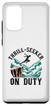 Galaxy S20+ Thrill Seeker On Duty Cliff Jumper Cliff Jumping Diving Case