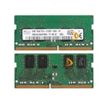 SK Hynix 2x 4GB 1RX8 DDR4-2133P PC4-17000 1.2V SODIMM Laptop Memory RAM Kits 8GB