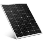 MSW Monokristallin solpanel - 110 W 24.19 V Med bypass-diod