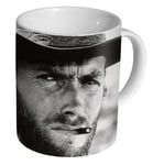 Clint Eastwood Eyes Ceramic Coffee Mug / Cup