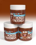 Monster Proteinella - Hazelnut Smooth Chocolate 3x250g - TREPAKNING