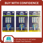 3 X Oral B Cross Action Toothbrush Head Replacements (Pack Of 3 Heads)