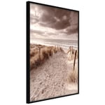 Plakat - Distant Dune - 40 x 60 cm - Sort ramme