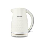Morphy Richards Hive Kettle, 1.5L, Easy Fill System, Enhanced Waterspout, 3KW Rapid Boil, 360 Degree Base, Limescale Filter, Water Viewing Window, Cream, 108272