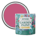 Rust-Oleum Pink Mould-Resistant Garden Paint In Matt Finish - Raspberry Ripple 2.5L