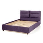Päällystetty sänky, violetti (Etna 65), 200x200 cm
