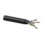 ProCab Cat 6 U/UTP kabel Superflex 1 m afklip