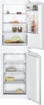 NEFF N30 KI7851FE0G, Built-in Fridge Freezer with Flat Hinge, Fresh Safe Food drawer NoFrost Eco Air Flow