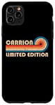 Coque pour iPhone 11 Pro Max CARRION Surname Retro Vintage 80s 90s Birthday Reunion