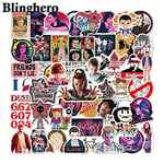 CA773 50Pcs Stranger Things Stickers Trend Set Anime Toys Stickers For Luggage Skateboard Motor Phone Laptop Waterproof Stickers