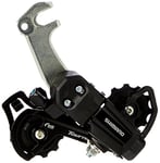 Shimano Tourney/TY Tourney TY200 rear derailleur, 6/7-speed, with bracket, Black, GS medium cage