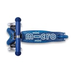 Micro - Micro Sparkcykel - Mini Deluxe Glitter LED, Marin