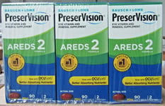 Preservision Areds 2 -  270 Softgels , Eye Vitamin , Bausch + Lomb, EXPIRY 08/25