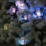 Led Christmas Tree House Style Fairy Light Decorations A