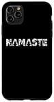 Coque pour iPhone 11 Pro Max Namaste Yoga Lover Zen Lotus