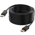 NÖRDIC 7.5m Displayport 2.1-kabel DP40 UHBR10 40Gbps 8K60Hz 4K144Hz