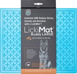 Lickimat LICKI MAT - Dog Bowl Buddy Xl Light Blue 30,5X25,5Cm (645.5384)