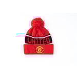 (Manchester United) Keps för fotbollsklubb vinterhatt red
