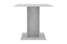 Be Basic Matbord betonggrå 80x80x75 cm spånskiva - Grå