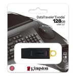 Kingston 128GB DataTraveler USB 3.2 Flash Pen Drive Keyring Memory Stick