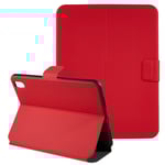 iPad 10.9" 2022 / iPad 11" 2025 vikbart fodral - Röd