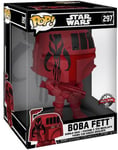 Star Wars Super Sized Pop! Vinyl Figurine Boba Fett (Red) 25 Cm