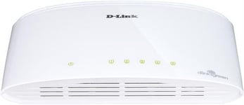 D-Link Switch, 5x10/100/1000 Mbps, RJ45