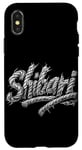 Coque pour iPhone X/XS un logo Shibari de bondage pervers en corde de jute pour