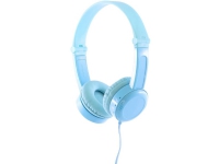 onanoff Travel Børn On Ear-headset kabelbundet Blå Kan foldes sammen, Headset, Lydstyrkebegrænsning