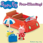 Peppa Pig Holiday Time Sunshine Car Red