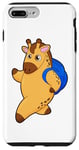Coque pour iPhone 7 Plus/8 Plus Girafe Sac à dos