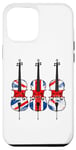 iPhone 12 Pro Max Cello UK Flag Cellist String Player British Musician Case