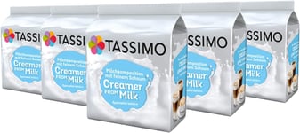 Tassimo Milk Creamer Pods x16 Pack of 5, Total 80 Drinks