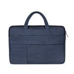 ZYDP Women's Laptop Notebook Handbag Briefcase Satchel SchoolBag Tablet Case (Color : Navy, Size : 14 inches)
